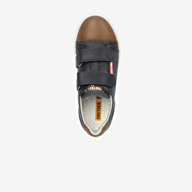 Erkek Çocuk Lacivert Hakiki Deri Sneaker Ayakkabı 4Y5NA59503-4