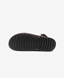 Erkek Kahverengi Nubuk Hakiki Deri Sandalet 5Y1CS64685	-6