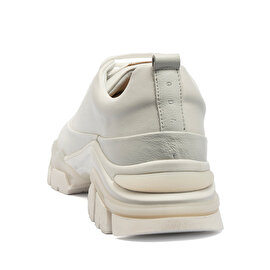 GreyderLAB Kadın Beyaz Hakiki Deri Spor Ayakkabı GL22102-5