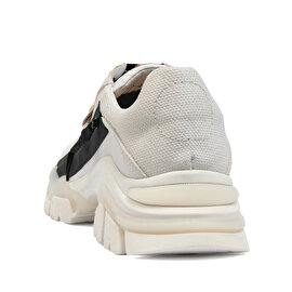 GreyderLAB Kadın Beyaz Hakiki Deri Spor Ayakkabı GL22104-6