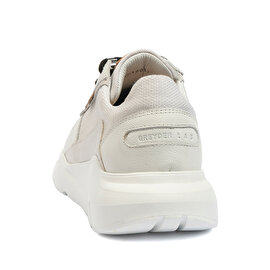 GreyderLAB Kadın Beyaz Hakiki Deri Spor Ayakkabı GL22134-6