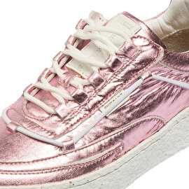 GreyderLAB Kadın Pembe Hakiki Deri Sneaker Ayakkabı GL22166-2