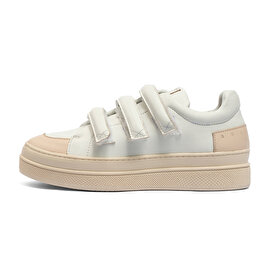 GreyderLAB Kadın Beyaz Hakiki Deri Sneaker Ayakkabı GL22178-1