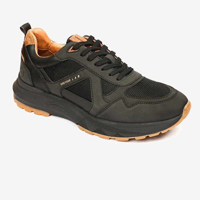 Erkek Siyah Sneaker Ayakkabı 4K1SA20250