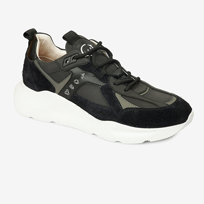 GreyderLab Erkek Siyah Sneaker Ayakkabı 4K1SA20271