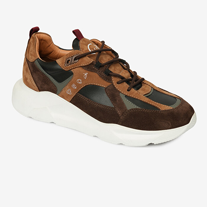 GreyderLab Erkek Kahverengi Sneaker Ayakkabı 4K1SA20271